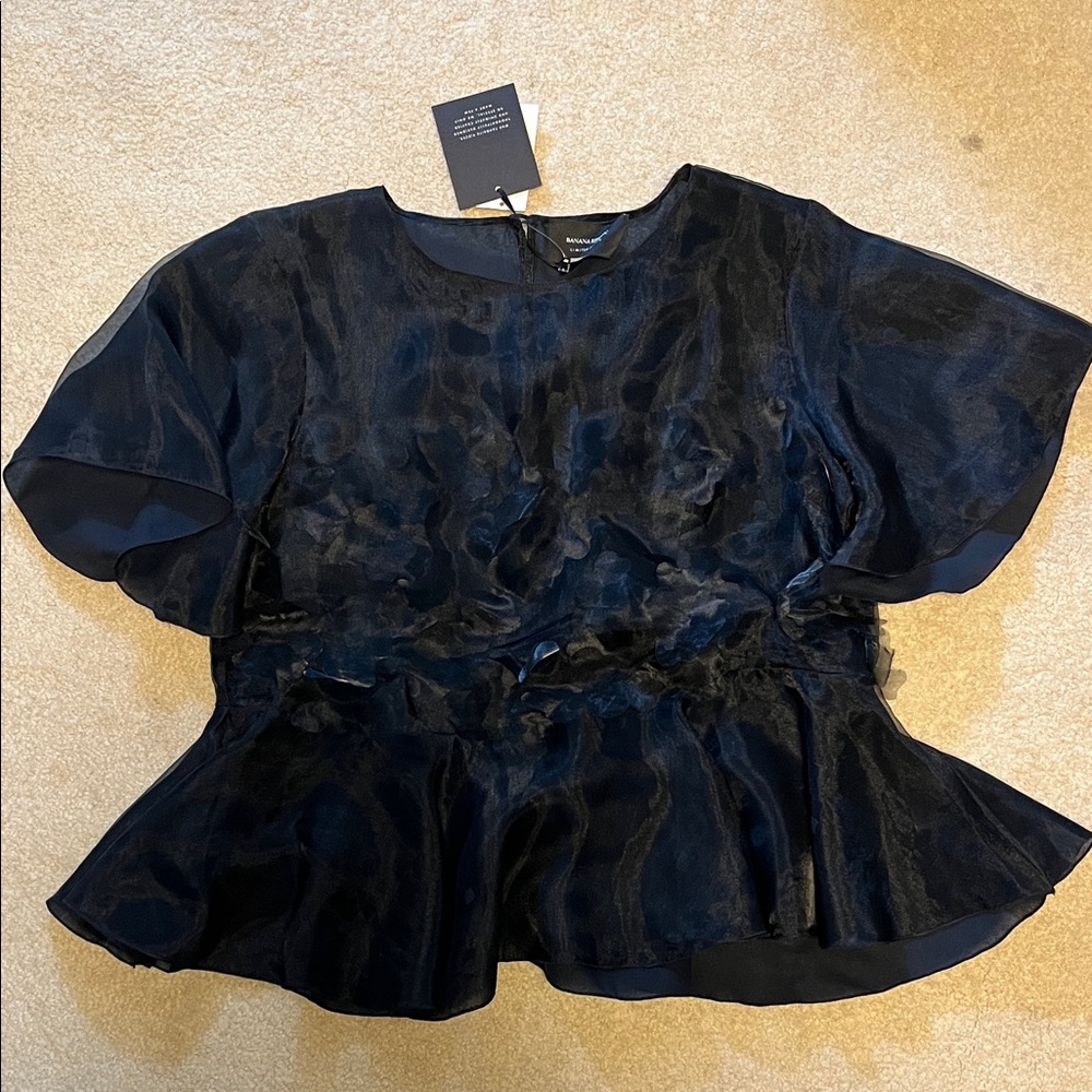 Banana Republic Navy Women's Blouse